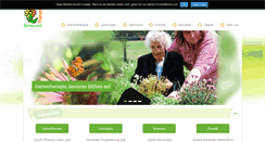 Desktop Screenshot of gartenundtherapie.de